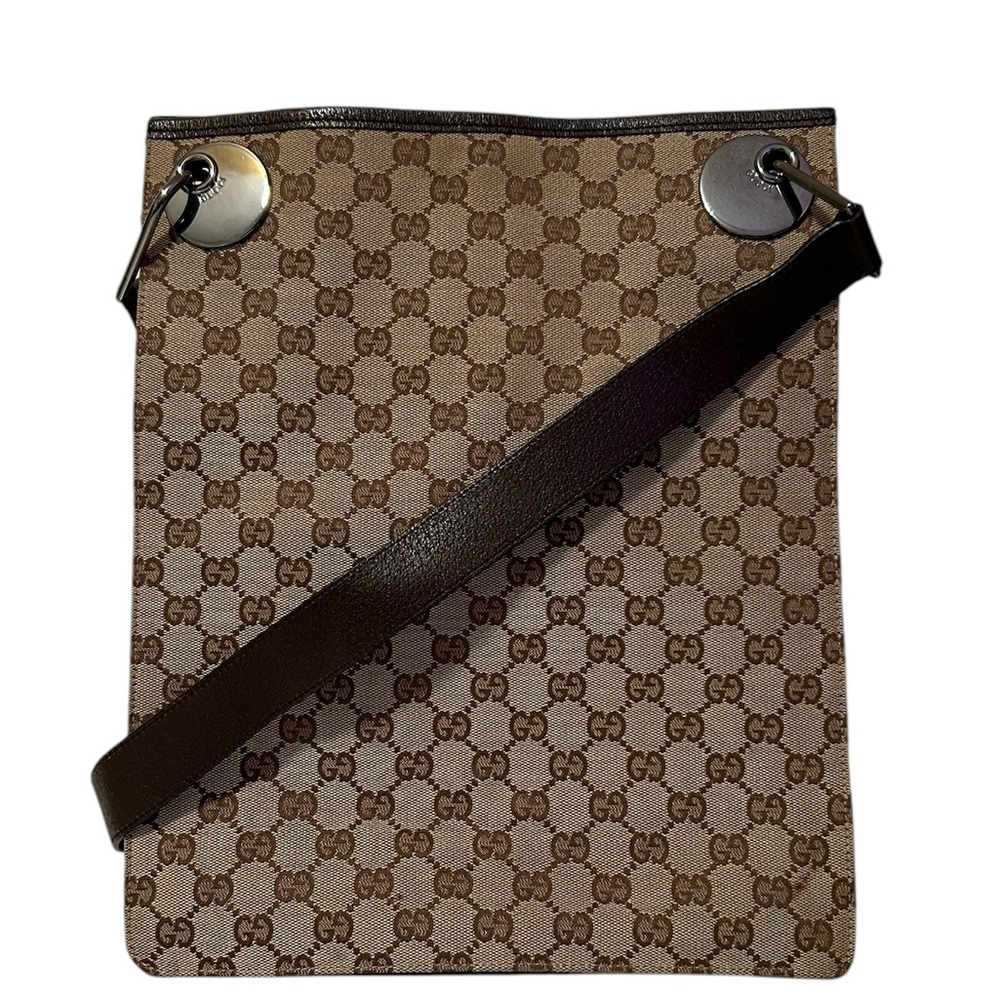 Gucci Monogram Eclipse unisex Messenger Bag